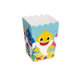 Caixinha de Pipoca Baby Shark kit com 10 unid - Cromus