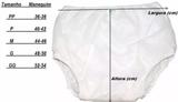 Calça Plástica Antialérgica Adulta Com Botão - Senior care