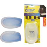 Calcanheira Silicone Desvio De Calcâneo Transparente M Bilateral Par 1019 - Orthopauher