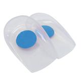 Calcanheira Silicone Siligel c/Ponto Azul Prótese Ortho Pauher