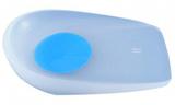 Calcanheira Siligel Para Esporão Com Ponto Azul - Ortho Pauher - Mic