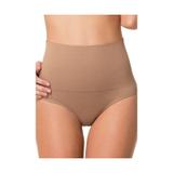 Calcinha boxer modeladora ce3519 - trifil - macadamia