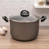 Caldeirão Antiaderente Chilli 24Cm Prata - Brinox