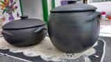 Caldeirão e Panela de Barro 8 litros Para Arroz e Feijoada - Loja do sitio