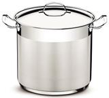 Caldeirão em Aço Inox com Alças Com Tampa Professional Tramontina - 24 Cm / 9.6 Lt