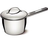 Caldeirão em Aço Inox com Tampa Em Ino - 16 Cm / 2.1 Lt - Tramontina
