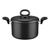 Caldeirão Rochedo Vitalle 20 cm, Antiaderente, Preto