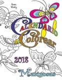 Calendario de Colorear 2018 Mariposas - Gumdrop press