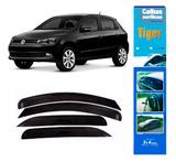 Calha de Chuva Automotivo Gol G6 2 Portas 2008 em diante VW7490 Tiger - Tiger automotive