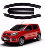 Calha De Chuva Novo Uno 2010 2011 12 13 14 15 16 17 18 4 Pts - Fiat