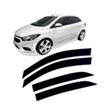 Calha de Chuva Tg Poli GM Inteiriça GM Onix 2012 a 2019 e Prisma 2013 a 2019 4 Portas