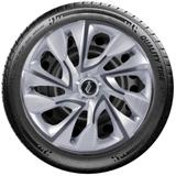Calota Elitte para Sandero Gol Fox Logan Onix... Aro 15 Mod. Universal Silver Cup linha DS4 - E5102 - Elitte calotas