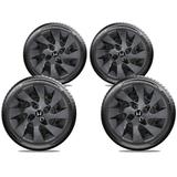 Calota Grafite Jogo 4Pçs Aro 15 Civic City Fit 2020 G195Gftj - Honda