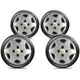 Calota jogo 4pçs chevrolet corsa classic celta prisma aro 13 g042j