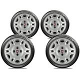 CALOTA JOGO 4PÇS FIAT GRAND SIENA NOVO PALIO ARGO CRONOS ARO 14 G055j - Grid calotas