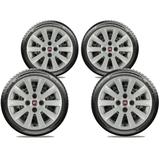 CALOTA JOGO 4PÇS FIAT GRAND SIENA NOVO PALIO ARGO CRONOS ARO 15 G018j