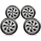 CALOTA JOGO 4PÇS FIAT PALIO ELX FIRE SIENA UNO WAY IDEA ARO 14 G133j - Grid calotas