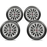 CALOTA JOGO 4PÇS FIAT PALIO SIENA UNO FIRE ARO 13 G015j