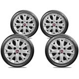 CALOTA JOGO 4PÇS FIAT PALIO SIENA UNO FIRE ARO 13 G158j