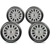 CALOTA JOGO 4PÇS FIAT PALIO SIENA UNO FIRE ARO 14 G083j