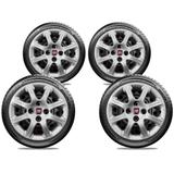 CALOTA JOGO 4PÇS FIAT PALIO WEKEND UNO IDEA PUNTO FIRE ARO 14 G290j