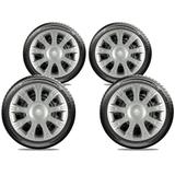 CALOTA JOGO 4PÇS RENAULT CLIO SANDERO LOGAN ARO 14 G086j