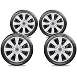 Calota jogo 4pçs volkswagen gol saveiro parati voyage aro 15 g460j