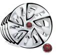 Calota Jogo Aro 14 Esport White Fiat Palio Siena Novo Uno - Elitte