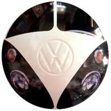 Calota Kombi Decorada Preta - Versare anos dourados