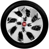 Calota Mod. Original Cromada Aro 14 Fiat Palio Siena Uno Idea Fire Santo Andre - ABC - SP G133Chr