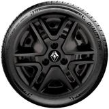Calota Mod. Original Preto Aro 14 Renault Kwid 2017 2018 G877Pf