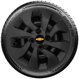 Calota Preto Fosca Mod. Original Aro 14 Chevrolet Novo Prisma Onix Preto Fosco Santo Andre - Abc - Sp G373Pf - Grid calotas
