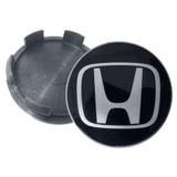 Calotinha centro de Roda honda honda preto new civic city 70mm