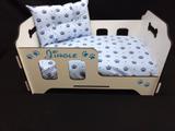 Cama Berço pet Laser ,Caminha para cachorro Tamanho G 80x55 - Artesanato jsl