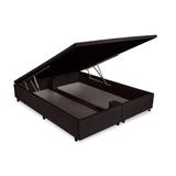 Cama Box Baú Orthocrin Couríno Brown Queen 158