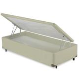 Cama Box Baú SOLTEIRO Corano Areia Universal Cosmopolita - 096x203
