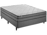 Cama Box Casal (Box + Colchão) Inducol - Molas Ensacadas 27cm de Altura