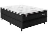 Cama Box Casal Box + Colchão Plumatex - Molas Ensacadas 28cm de Alt. Dallas