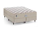 Cama Box Casal Colchão Georgia Plush Molas + Box 138x188Cm - Simmons