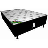 Cama Box Casal Conjugado Espuma Ortopédica Selado 138x188 - Estrela Móveis