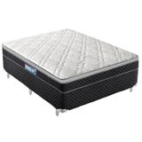 Cama Box + Colchão Casal Lotus Active Superlastic Inducol