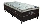 Cama Box+Colchão De Solteiro Ortobom Bellagio Latex 088x188