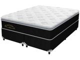 Cama Box Queen (Box + Colchão) Plumatex