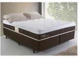 Cama Box Queen Size (Box + Colchão) Herval - Mola 26cm de Altura Dublin
