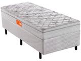 Cama Box Solteiro (Box + Colchão) Inducol Mola - Pocket 64cm de Altura Union