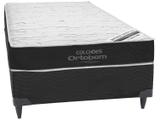 Cama Box Solteiro (Box + Colchão) Ortobom - Molas Ensacadas/Pocket 88x188 Physical Intense