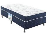 Cama Box Solteiro Ortobom Conjugado 43cm de Altura - Physical Blue