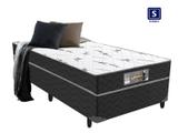 Cama box solteiro semi ortopédica 88x188x43 - A colchoes