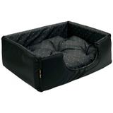 Cama Cachorro Nina Bagun Preto G 45 x 55 x 20cm - São pet