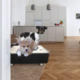 Cama/ caminha Pet para Cachorros e Gatos Casa Dona 60x60cm Luxo Macia Cinza